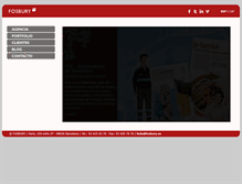 Tablet Screenshot of fosbury.es